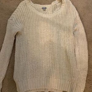 Cream AE sweater size small